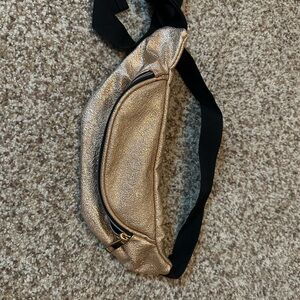 Gold Metallic Fanny Pack